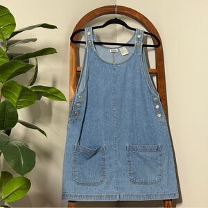 Vintage Blue Denim Mini Dress